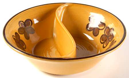 Carmel Round Divided Vegetable Bowl