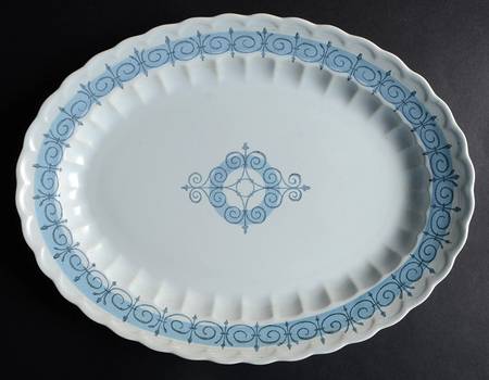 Castile 13" Oval Serving Platter