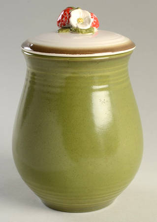 California Strawberry Large Canister & Lid
