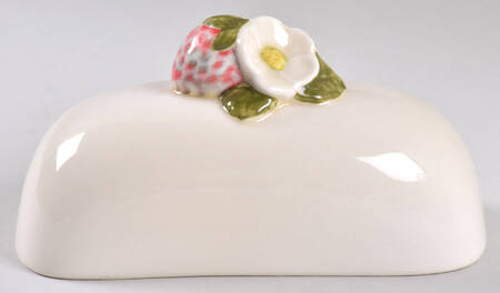 California Strawberry Lid for 1/4 Lb Butter