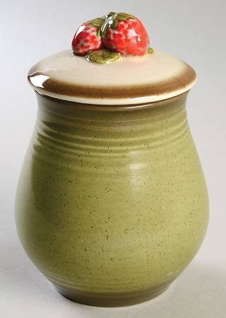 California Strawberry Small Canister & Lid