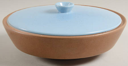 California Tempo Blue Round Covered Vegetable