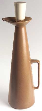 California Tempo Brown Coffee Pot & Lid