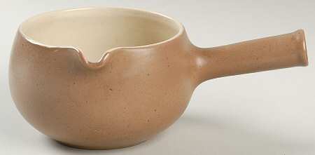 California Tempo Brown Open Sauce Boat