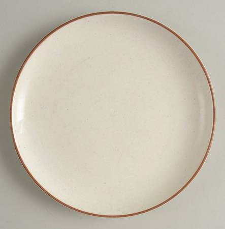 California Tempo White Salad Plate