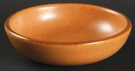 California Tempo Walnut Terra Cotta Fruit/Dessert (Sauce) Bowl
