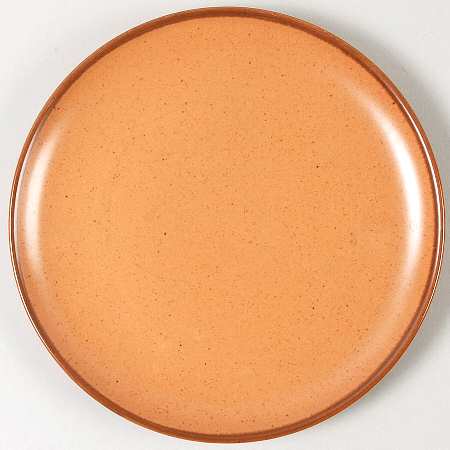 California Tempo Walnut Terra Cotta Salad Plate