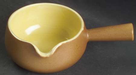 California Tempo Yellow Open Sauce Boat