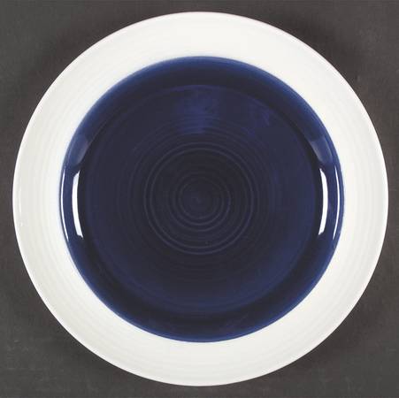 California Whitestone Fashion Plates Accent Dinner Plate