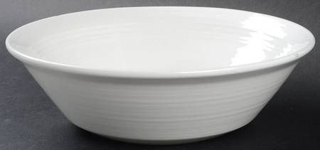 California Whitestone Fashion Plates 9" Round Vegetable Bowl