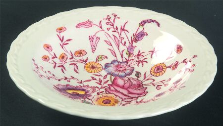 Chintz Rim Fruit/Dessert (Sauce) Bowl