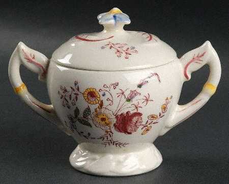 Chintz Sugar Bowl & Lid