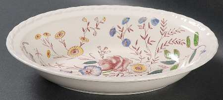 Chintz 9" Oval Vegetable Bowl