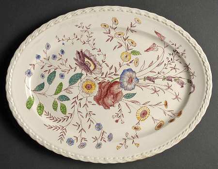 Chintz 13" Oval Serving Platter