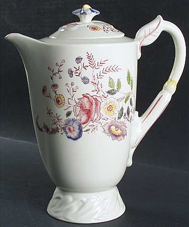 Chintz Coffee Pot & Lid