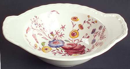 Chintz Lugged Cereal Bowl