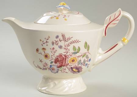 Chintz Teapot & Lid