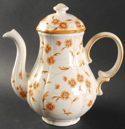 Cinnamon Coffee Pot & Lid