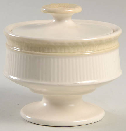 Classic Flower Sugar Bowl & Lid