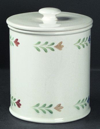 Country Floral Extra Large Canister & Lid