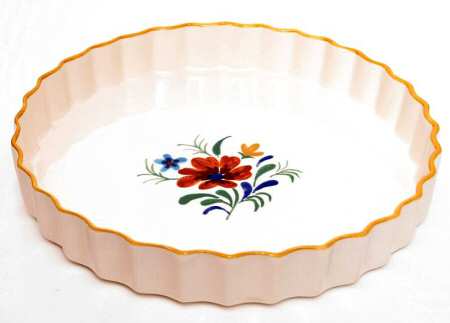 Country Floral 10" Quiche
