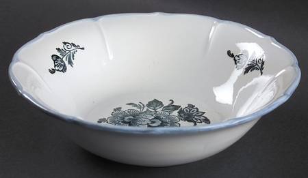 Colonial Garden Blue 9" Round Vegetable Bowl