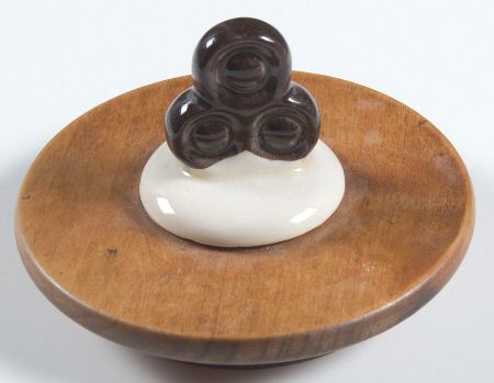 Colonial Heritage Wood Lid for Tea Canister