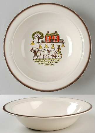 Colonial Heritage 10" Round Vegetable Bowl