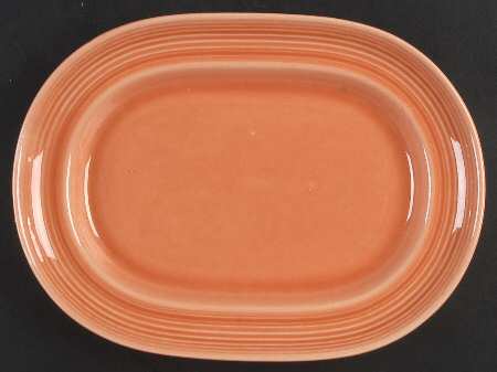 Colorstax Apricot 19" Oval Serving Platter