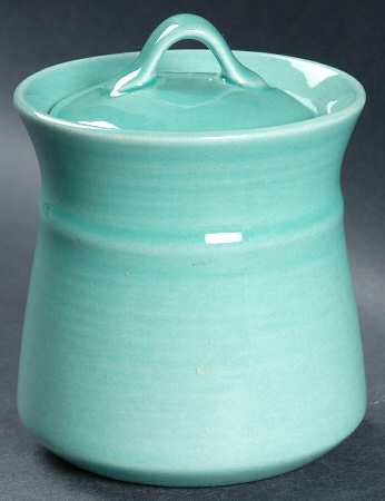 Colorstax Aqua Sugar Bowl & Lid