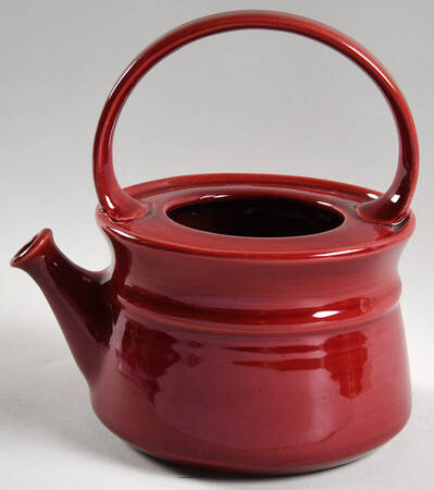 Colorstax Cranberry Teapot No Lid