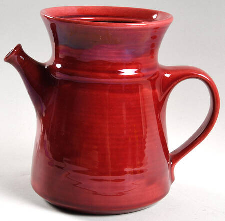 Colorstax Cranberry Coffee Pot No Lid