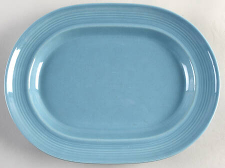 Colorstax French Blue 13" Oval Serving Platter