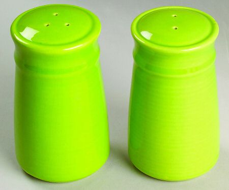 Colorstax Fern Green Oversized Salt & Pepper Set