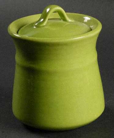 Colorstax Fern Green Sugar Bowl & Lid