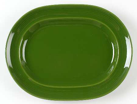 Colorstax Forest Green 13" Oval Serving Platter
