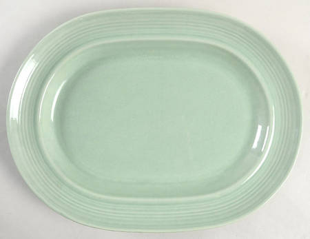 Colorstax Jade 13" Oval Serving Platter