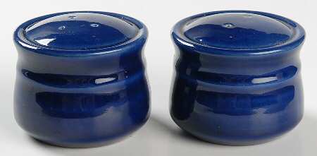 Colorstax Midnight Blue Salt & Pepper Set
