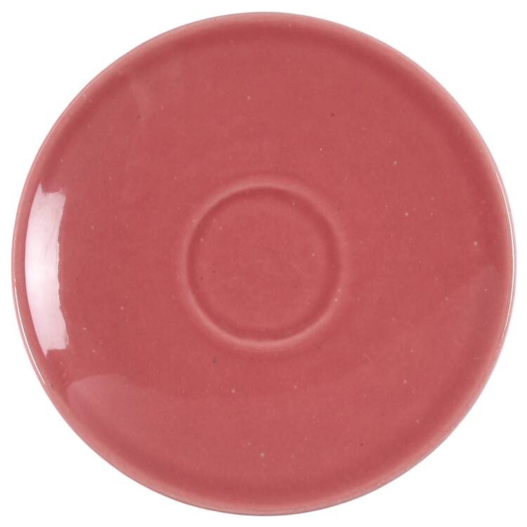 Colorstax Pink Rose Saucer for Demitasse Cup