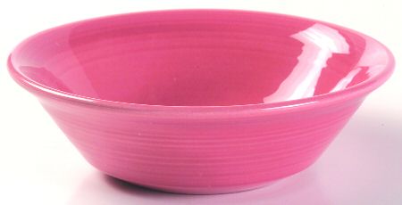 Colorstax Pink Rose Coupe Cereal Bowl
