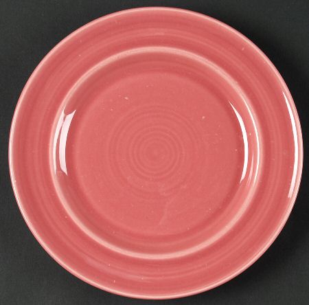 Colorstax Pink Rose Salad Plate
