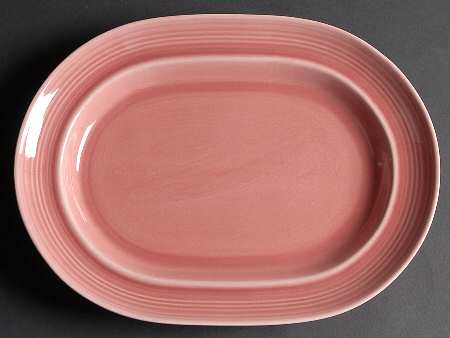 Colorstax Pink Rose 13" Oval Serving Platter