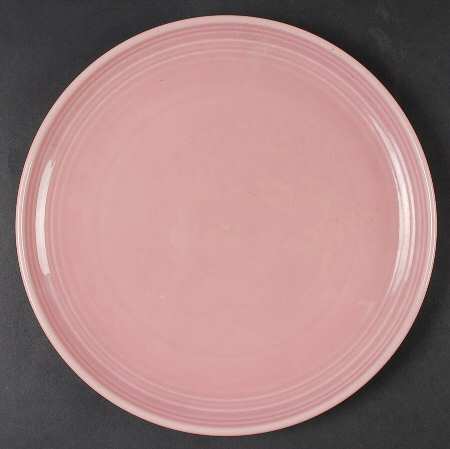 Colorstax Pink Rose Coupe Dinner Plate