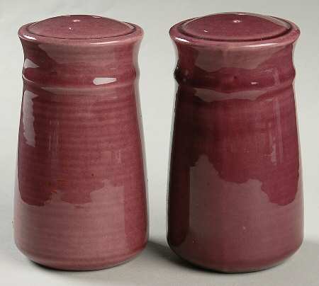 Colorstax Plum Oversized Salt & Pepper Set