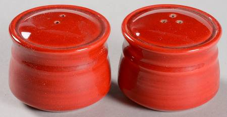 Colorstax Bright Red Salt & Pepper Set