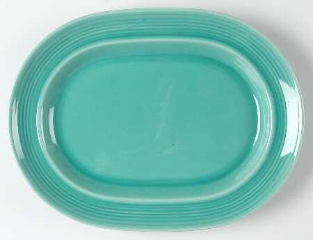 Colorstax Turquoise 13" Oval Serving Platter