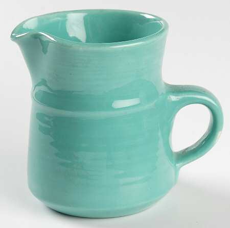 Colorstax Turquoise Creamer