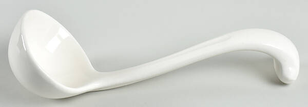 Colorstax White Tureen Ladle