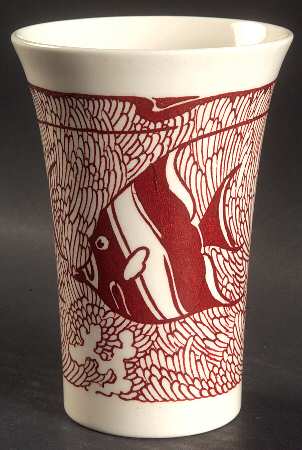 Coral Reef Maroon 13 Oz Tumbler