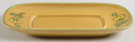 Dahlia Gold 1/4 Lb Butter No Lid by Metlox - Poppytrail - Vernon